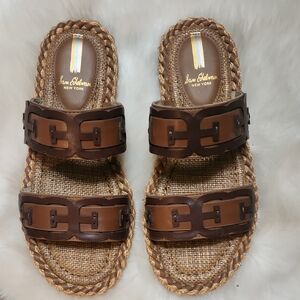 Sam Edelman Brown Tan Sandals